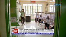 DepEd: Hindi required ang pagpapakita ng vaccination card para sa mga estudyangteng papasok na sa limited face-to-face classroom setup | 24 Oras News Alert