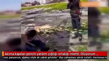 Isınmak için trafo binasına giren genç yandı! Yardım çığlıkları yürek parçaladı