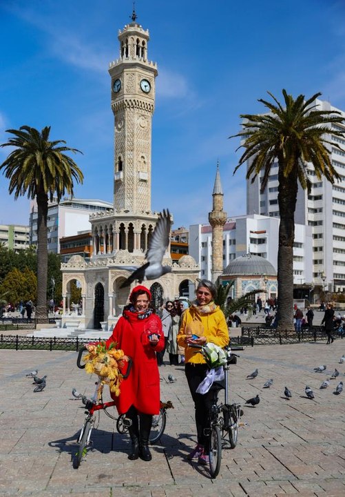 Süslü Kadınlar Bisiklet Turu'na Birleşmiş Milletler ödülü