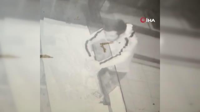 SMA hastası bebek için toplanan bağış kutusu çalan şüpheli yakalandı