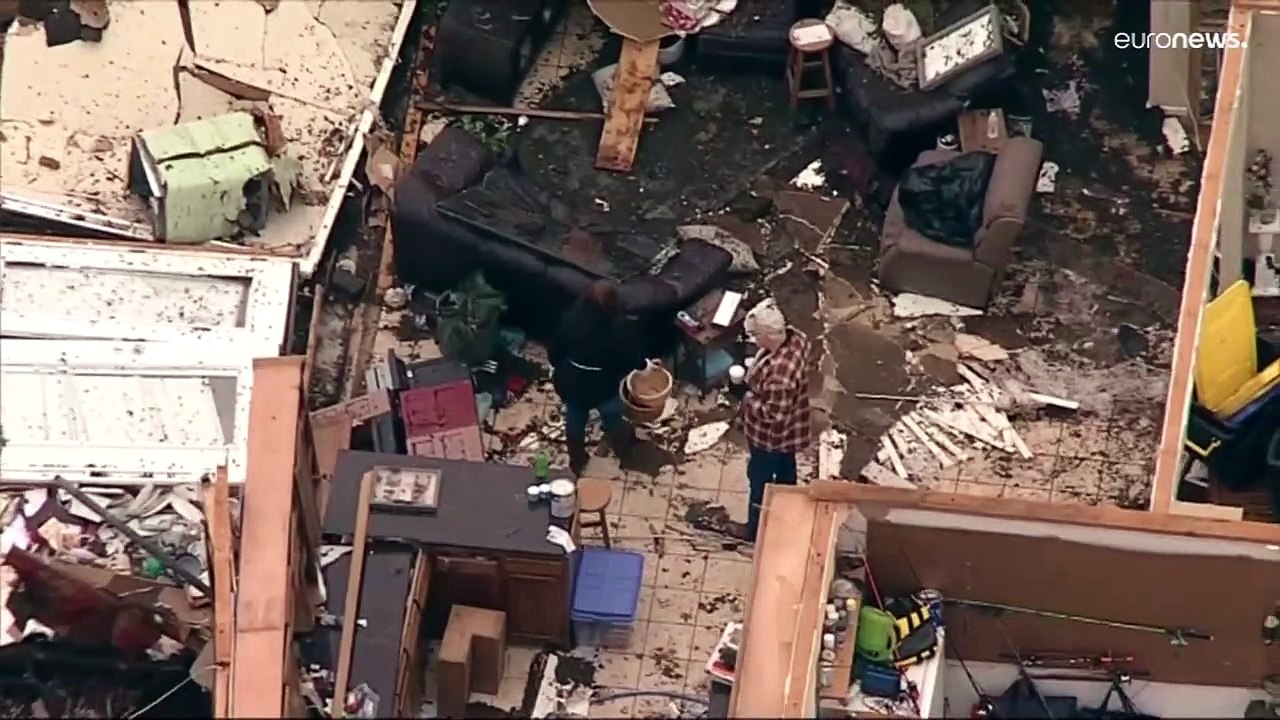 Южные штаты США во власти торнадо