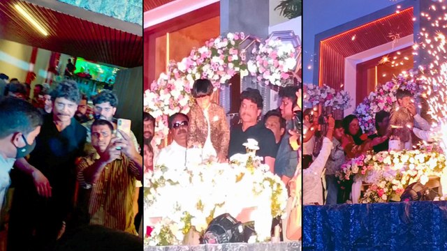 Akkineni Nagarjuna Spotted At Abisri's Birthdaty Bash | Filmibeat Telugu