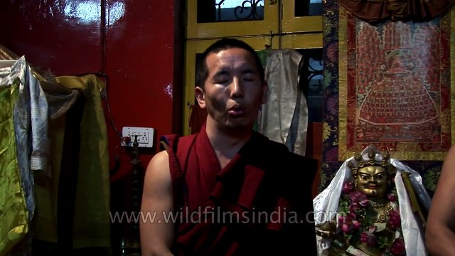 Tantric chanting is considered an invocative ritual by Tibetan Monks