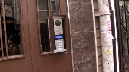 Şişli’de diafon hırsızına saclı, vidalı önlem