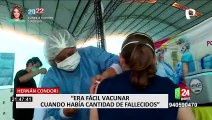 Trujillo: Hernán Condori acusó a exministros de realizar contratos por vacunas a punto de vencer