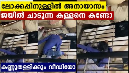 സമ്മതിക്കണം ഈ കള്ളനെ, ഏത് ജയിലിൽനിന്നും അനായാസം ചാടും ഇവൻ
