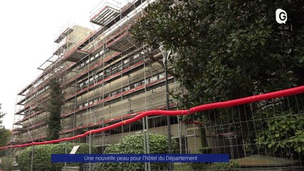 Reportage - Rénovation thermique au Département