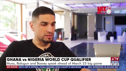 Musa, Balogun and Bassey speak ahead of March 25 big game - AM Sports on JoyNews (23-3-22)
