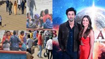 Alia Bhatt और  Ranbir की film Brahmastra की Varanasi Shooting से लीक हुईं Photos | FilmiBeat