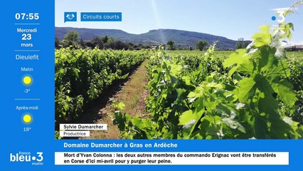 À Gras, un Domaine viticole de 17 ha et 7 ha de lavandin situé au cœur de la garrigue Ardéchoise