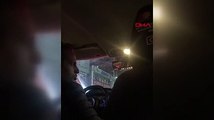 Taksi şoförü, tartıştığı yolcuyu araçtan attı