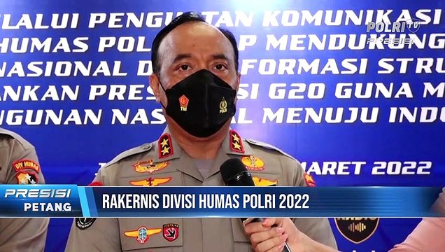 Dialog Bersama Kadiv Humas Polri Irjen Pol Dedi Prasetyo Terkait Penekanan Dalam Kegiatan Rakernis Divhumas Polri 2022