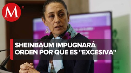 Por segunda vez, INE pide a Sheinbaum quitar de redes propaganda por revocación