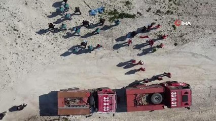 Mersin'de bal ormanı çevresi çöplerden temizlendi