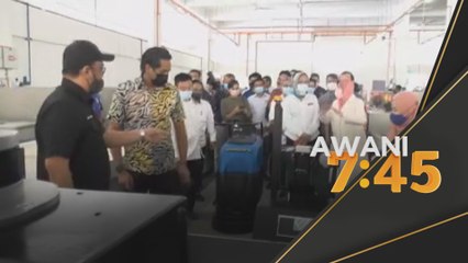 Teknologi | Robot mula digunakan di Pasar Ayam Amanjaya