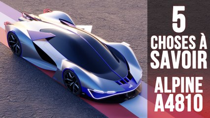 A4810, 5 choses à savoir sur le concept Alpine pour 2035