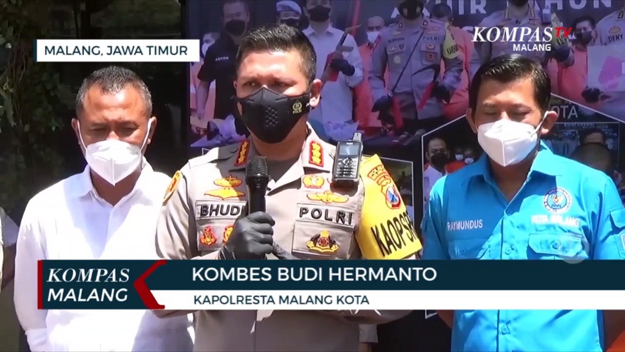 Gagalkan Peredaran Narkoba Antar Provinsi, Polresta Malang Kota Sita 9,2 Kilogram Sabu dan Ganja