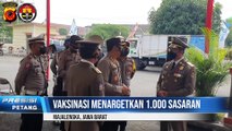 Polres Majalengka Gelar Vaksinasi Presisi dan Berikan Sembako