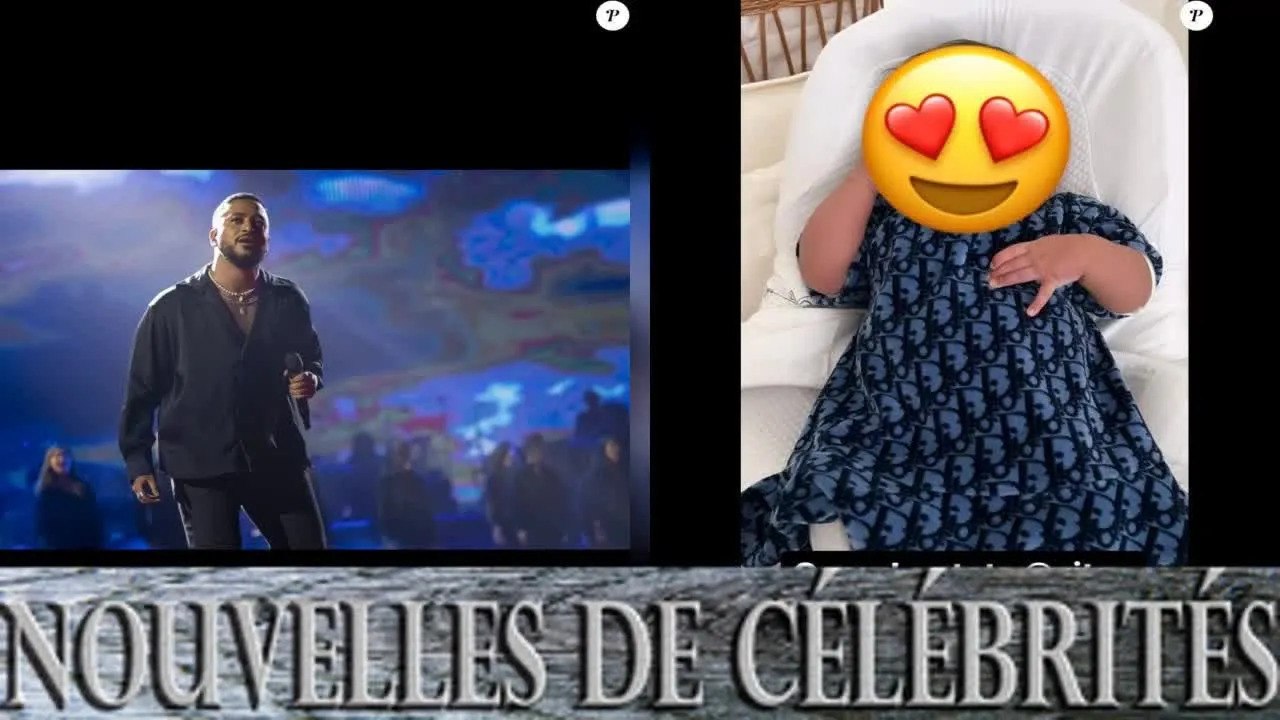 Slimane papa : il couvre sa fille de bisous, images du meilleur des réveils matinaux