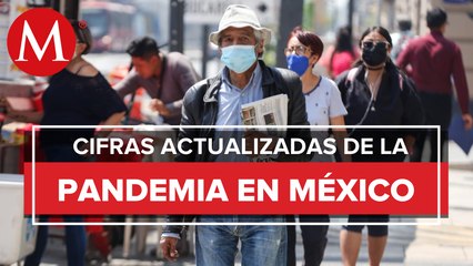 México suma 12 nuevas muertes por covid y 554 casos en 24 horas