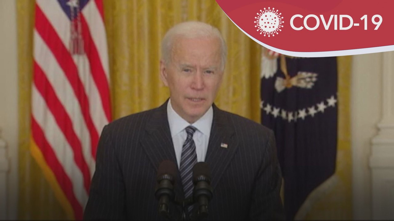 Vaksin COVID-19 | AS capai suntikan 100 juta dos dalam 100 hari