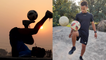 'Football freestyler AMAZES with his INCREDIBLE handling and juggling skills '
