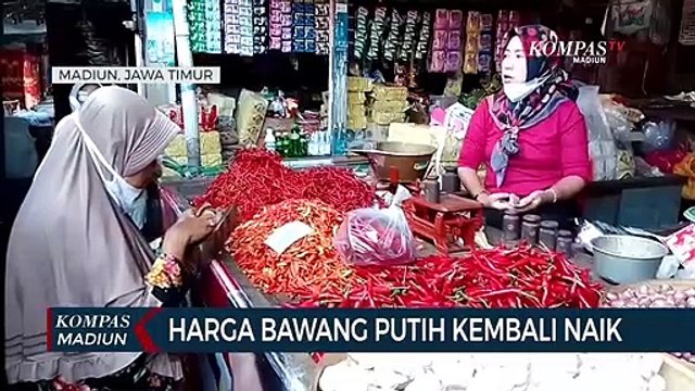 Harga Bawang Putih Kembali Naik