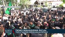 Demo Mahasiswa Ricuh, Tuntut Menteri Perdagangan Dicopot