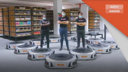 Teknologi IR4.0 | Gudang robotik e-dagang pacu pertumbuhan MR D.I.Y.