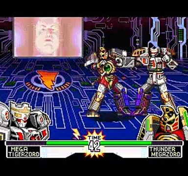 Mighty Morphin Power Rangers - The Fighting Edition online multiplayer - snes