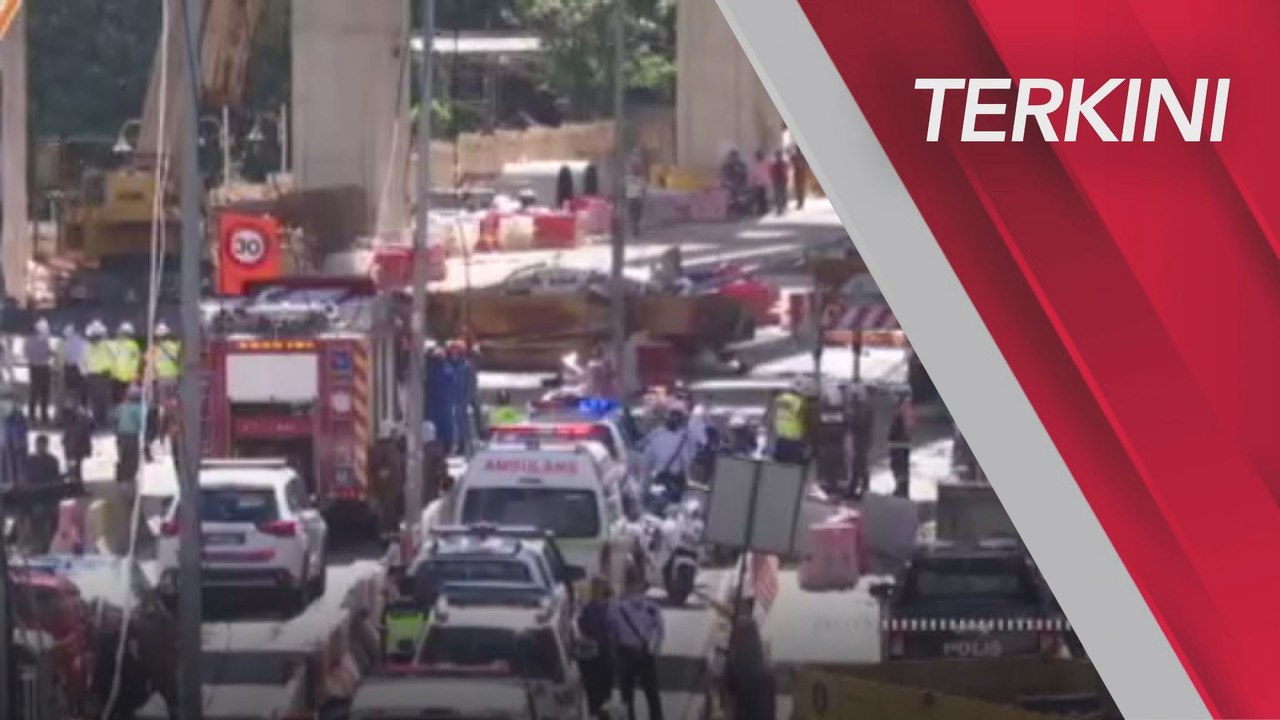 [TERKINI] Perkembangan terkini insiden kren timpa kereta