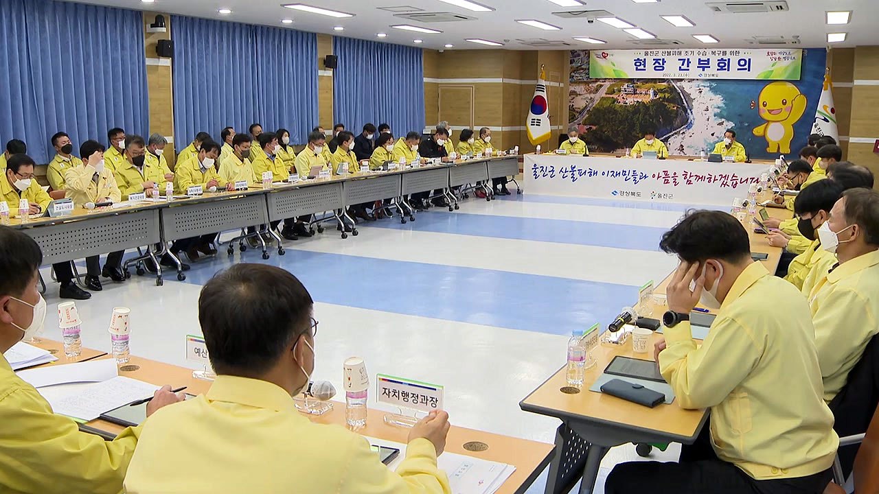 경북, '산불 피해' 울진 경제 살리기 대책 마련 나서 / YTN
