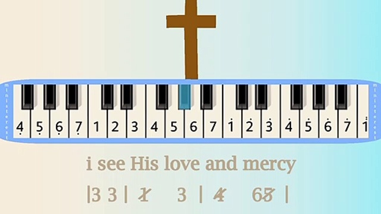 HOSANNA: PIANIKA ❲MELODICA❳ TUTORIAL | LAGU ROHANI