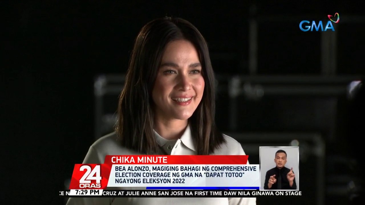Bea Alonzo, magiging bahagi ng comprehensive election coverage ng GMA na "Dapat Totoo" ngayong #Eleksyon2022 | 24 Oras