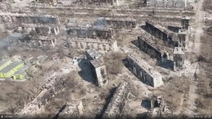 مشاهد جوية لحجم الدمار في مدينة ماريوبول