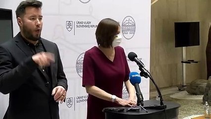 Brífing M. Kolíkovej na Úrade vlády