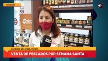 Venta de pescados por Semana Santa
