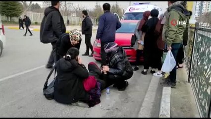 Elazığ'da yolun karşısına geçmeye çalışan kadına otomobil çarptı