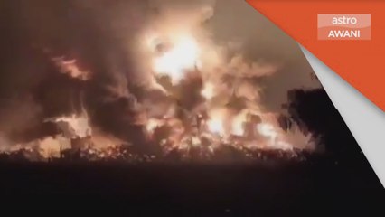 Insiden di Indramayu | Pusat penapisan PT Pertamina meletup