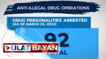 92 drug suspects, arestado sa anti-illegal drug operations ng otoridad
