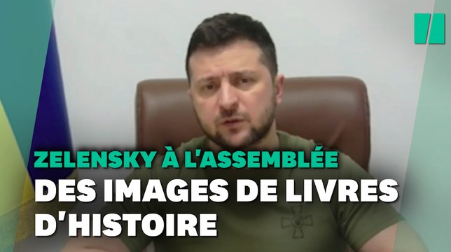 Zelensky compare Marioupol aux ruines de Verdun devant les élus français