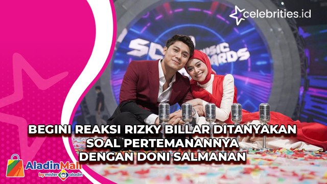 Begini Reaksi Rizky Billar Ditanyakan Soal Pertemanannya dengan Doni Salmanan
