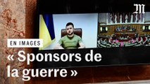 « Cessez d'être les sponsors de la machine de guerre » russe : Zelensky interpelle Leroy Merlin, Renault et Auchan