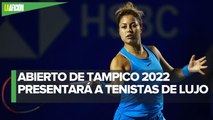 Presentan el Abierto Tampico con 32 tenistas del top 50 de la WTA