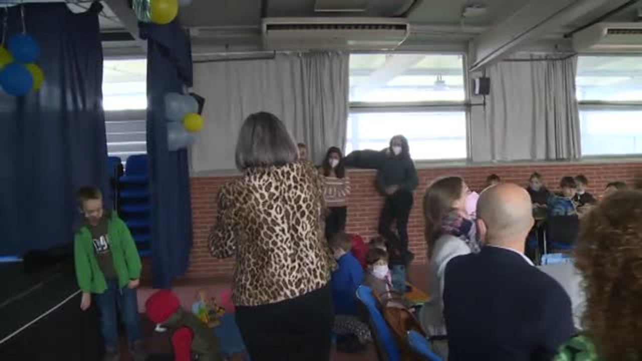 Los refugiados, aventajados alumnos de español