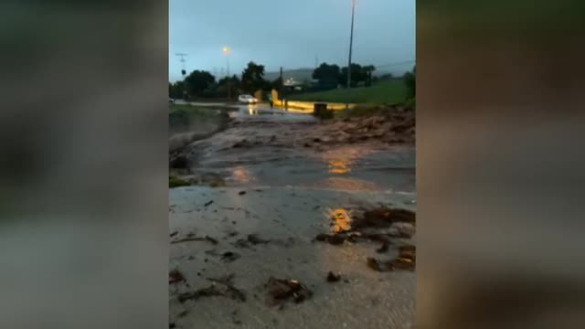 Las lluvias provocan inundaciones en la provincia de Málaga y en zonas de la Comunidad Valenciana y Murcia