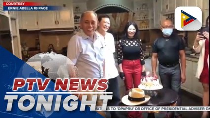 Ernesto Abella celebrated his birthday and campaigned in Mindanao