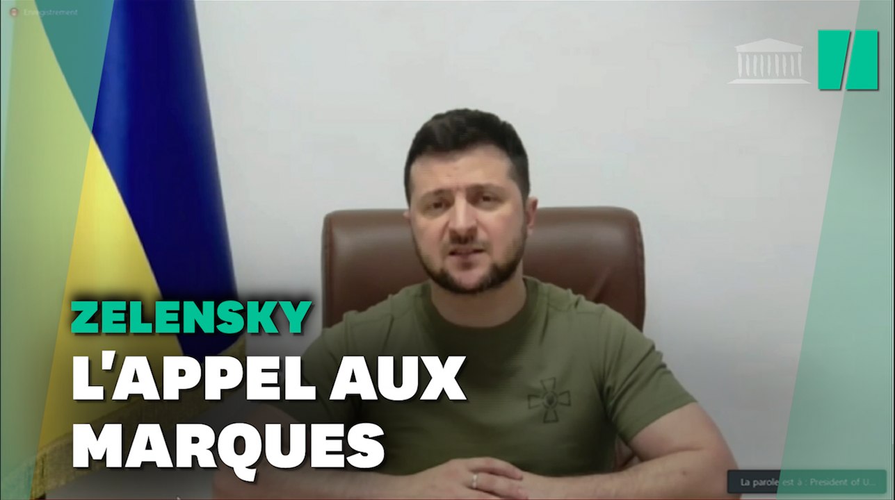 Zelensky accuse ces entreprises françaises d'être les "sponsors de la machine de guerre russe"