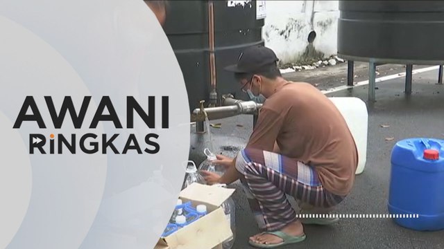 AWANI Ringkas: 89 kawasan alami gangguan bekalan air | ECRL: Kerajaan kerugian RM1.25 juta sehari