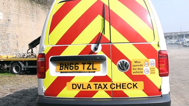 DVLA officers on patrol during enforcement day across Leeds
